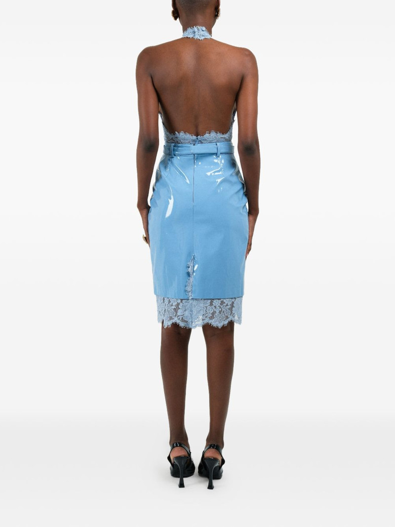 lace belt midi skirt 5