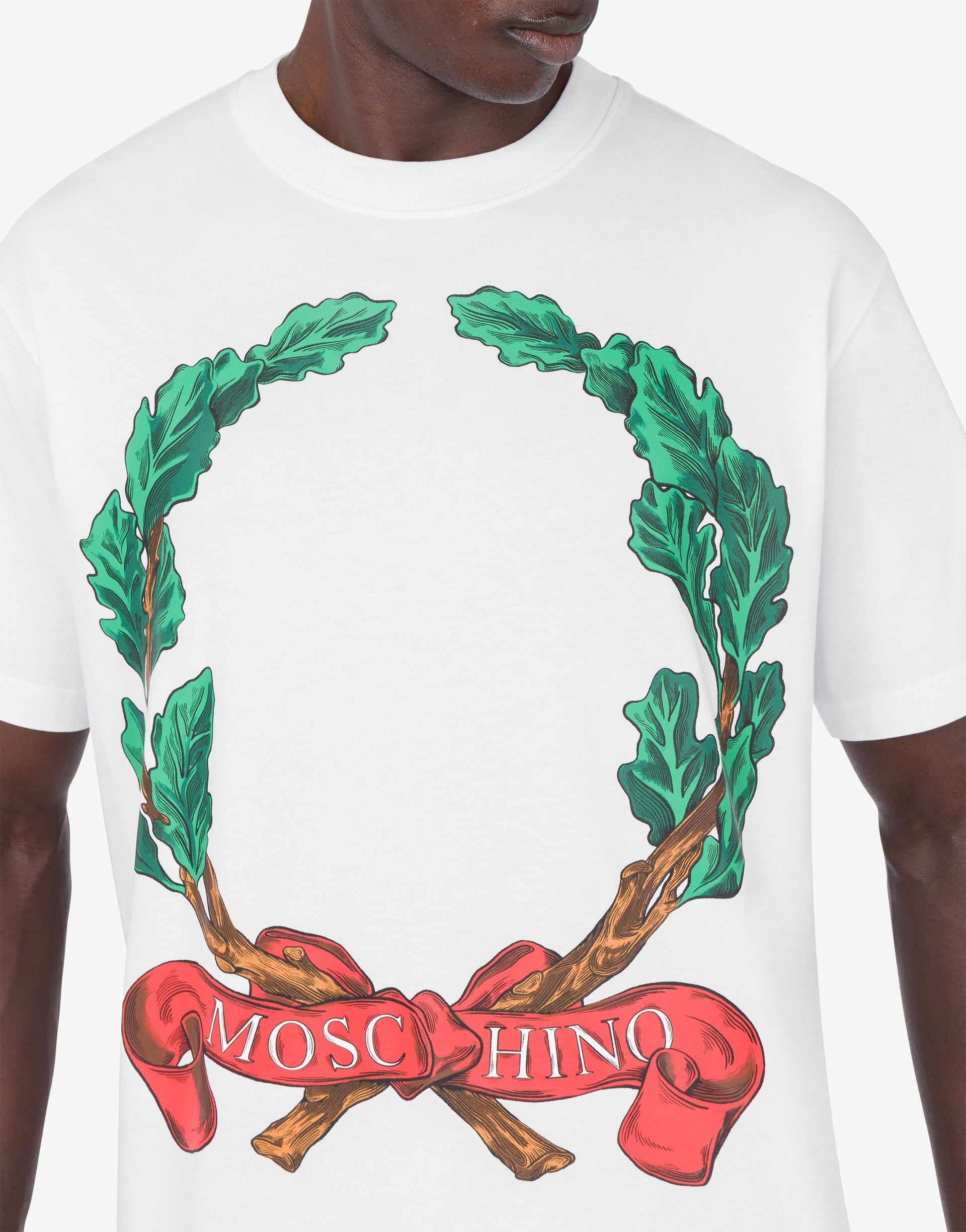 T-SHIRT MAXI LAUREL CROWN LOGO - 3