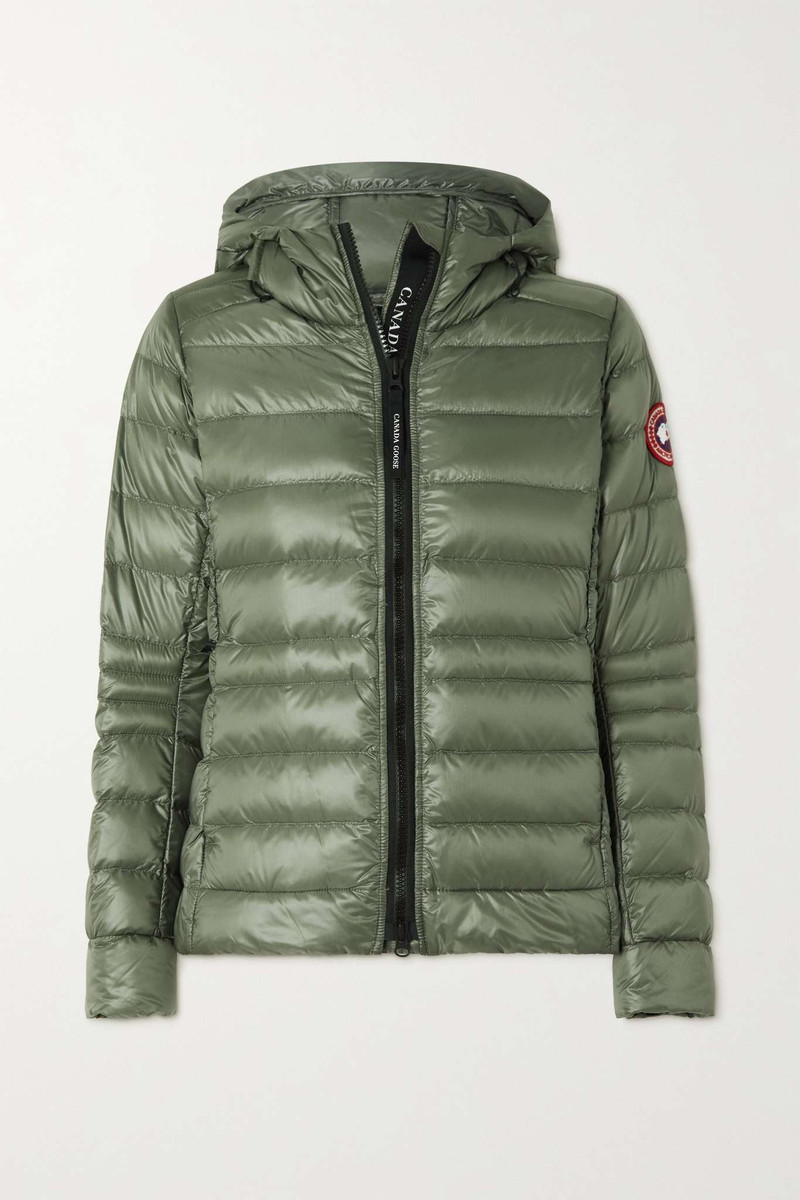 Cypress hooded quilted recycled-ripstop down jacket 1