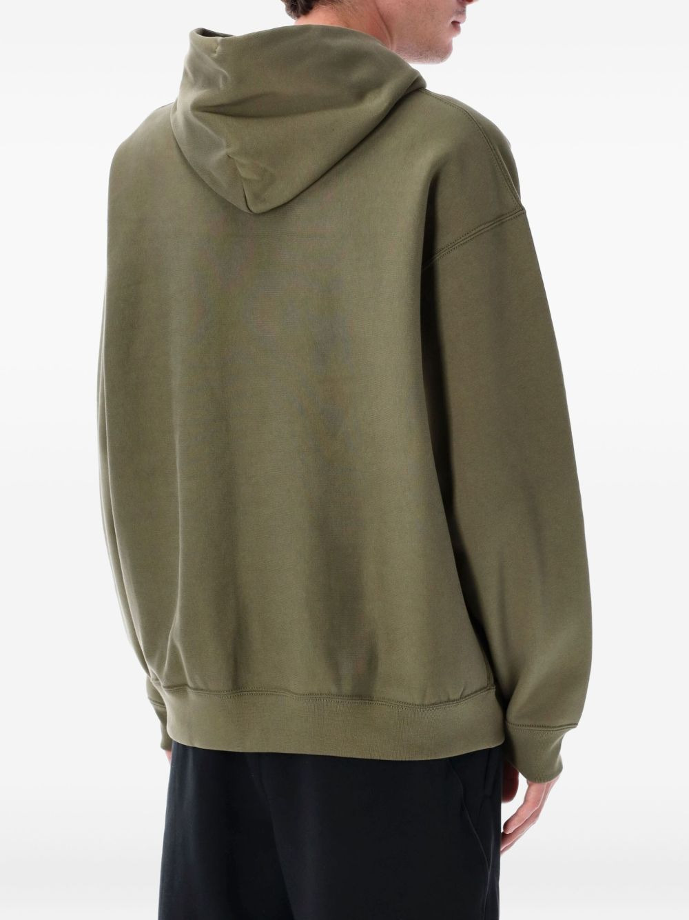 long-sleeve logo hoodie - 2