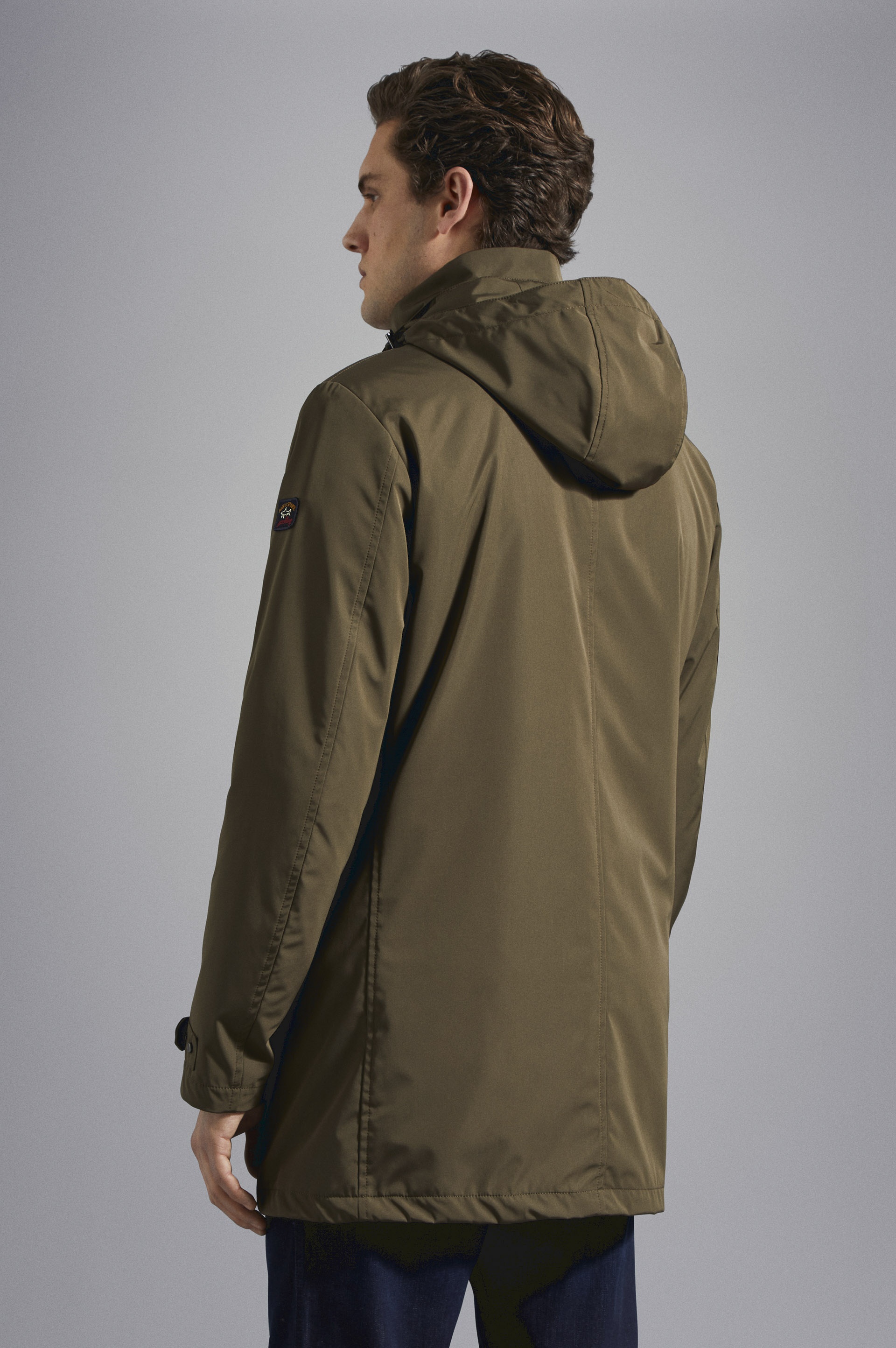 CARCOAT WITH DETACHABLE HOOD - 3