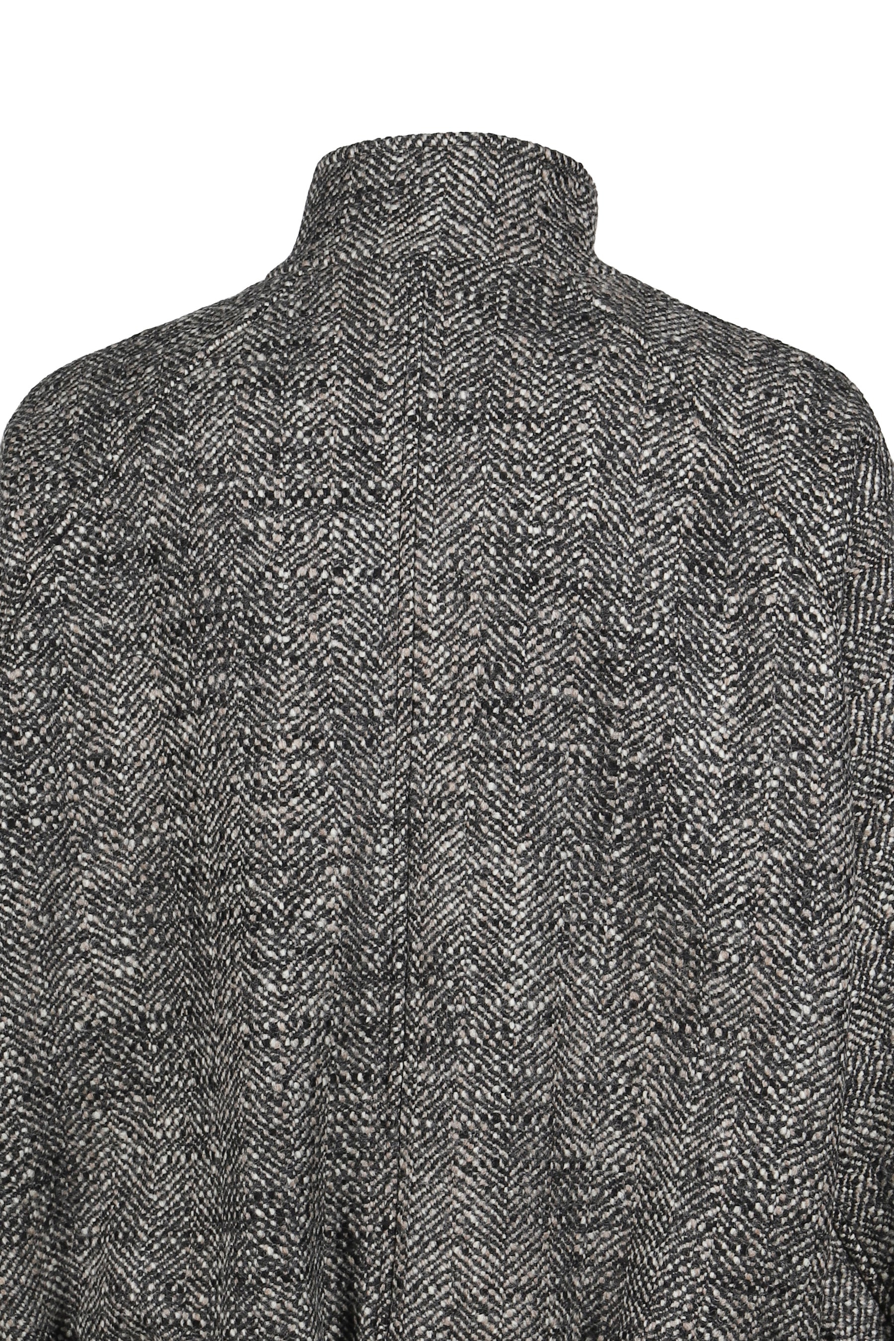 LEE - HERRINGBONE WOOL BOMBER JACKET / NUT BLK - 5