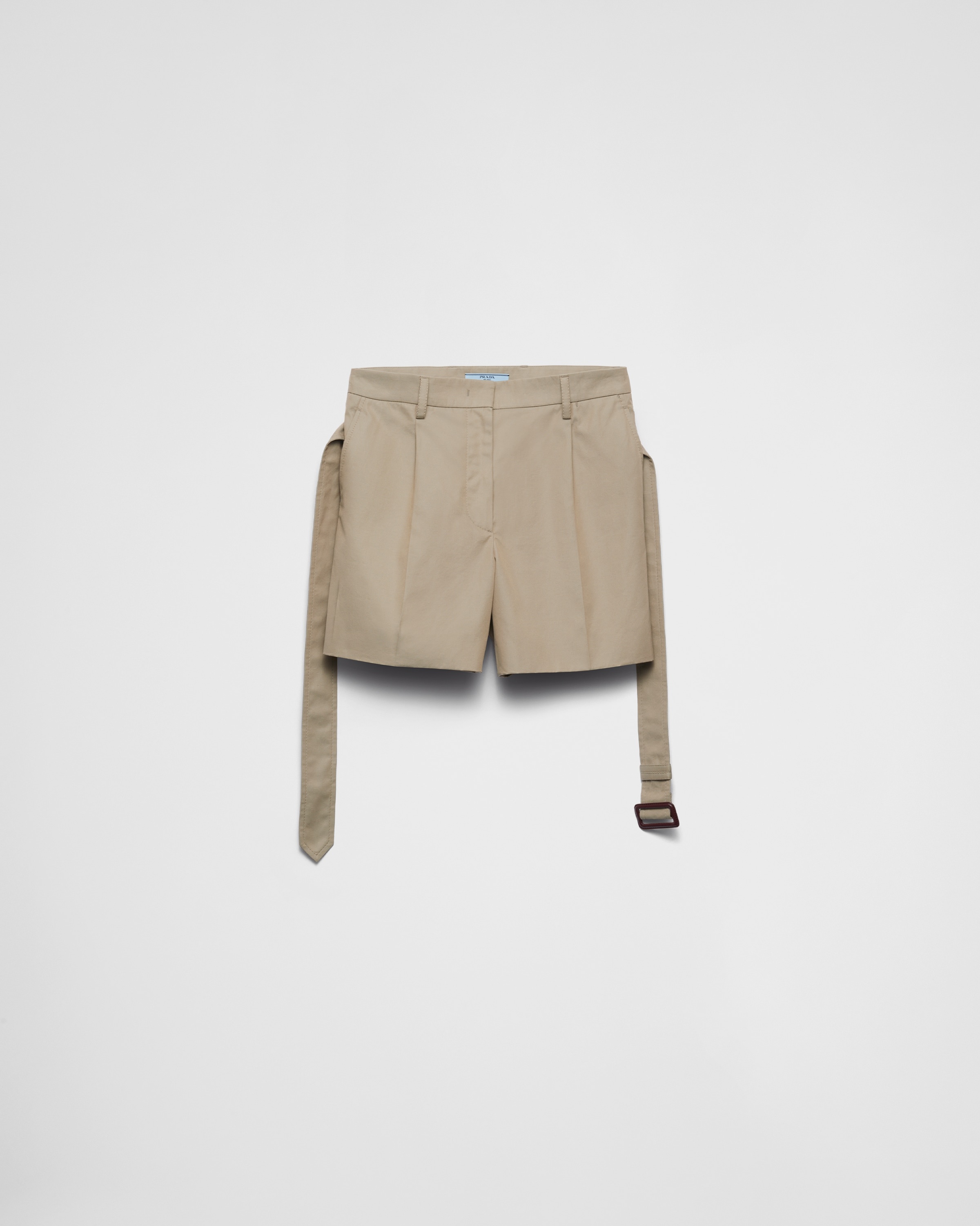 Cotton twill Bermudas - 1