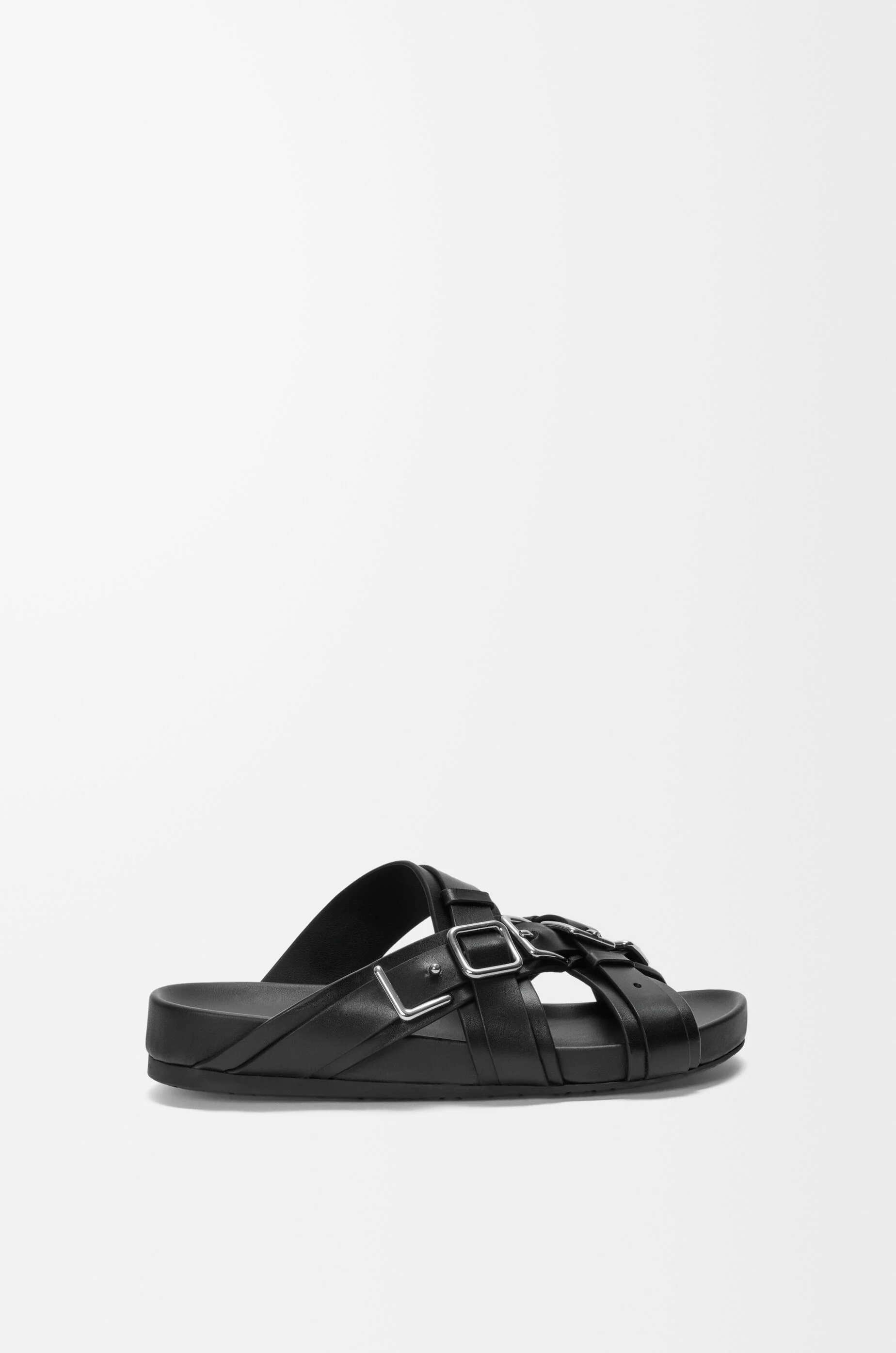 Type Fussbett sandal in vegetable-tanned calfskin - 1
