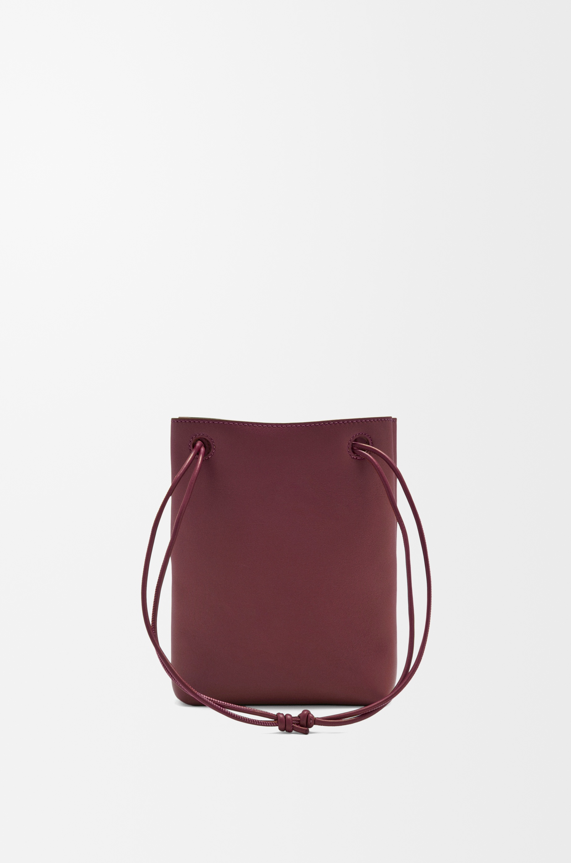 Pebble pouch in smooth calfskin - 4