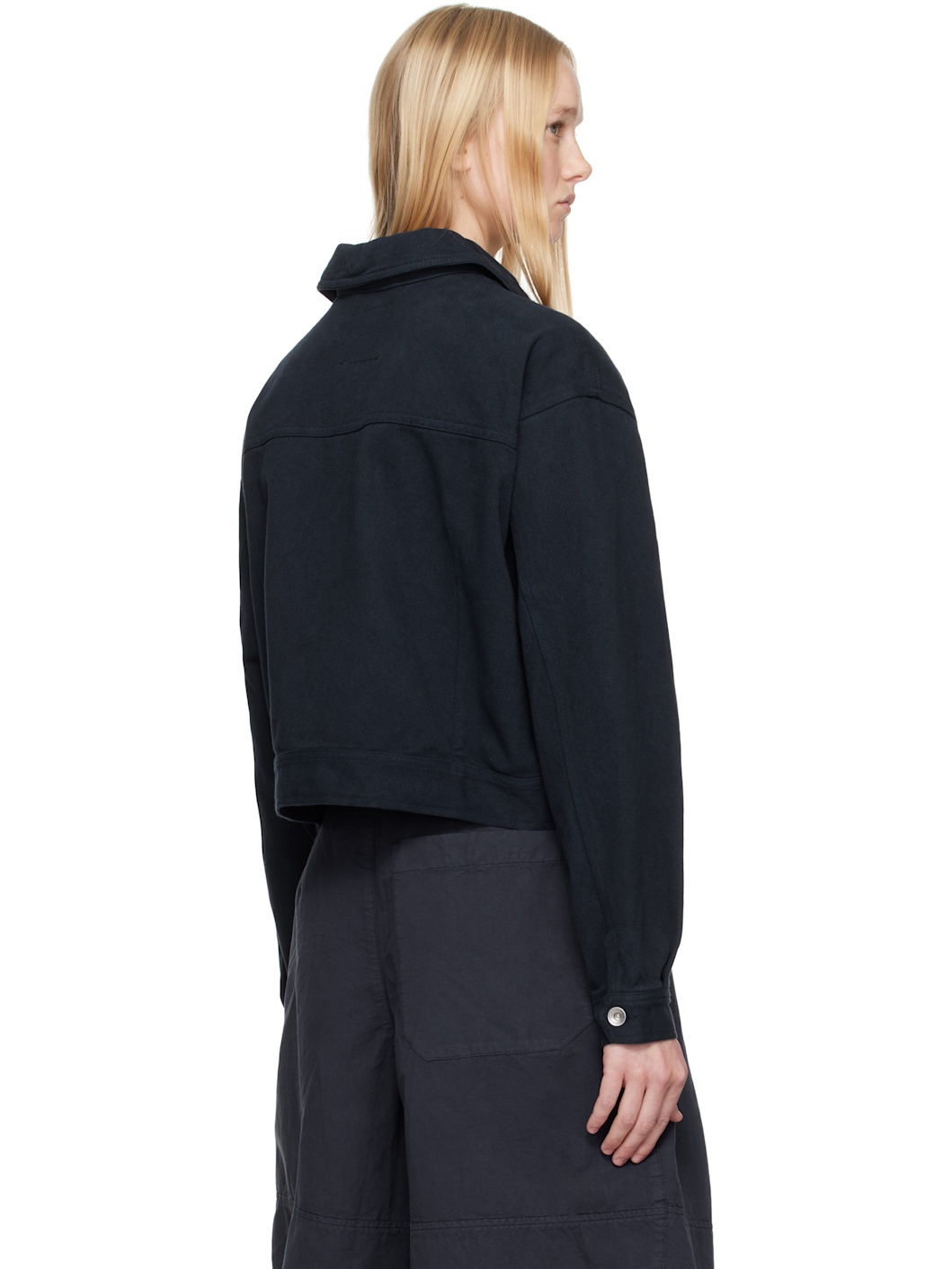 Navy Burnside Bomber Jacket - 3