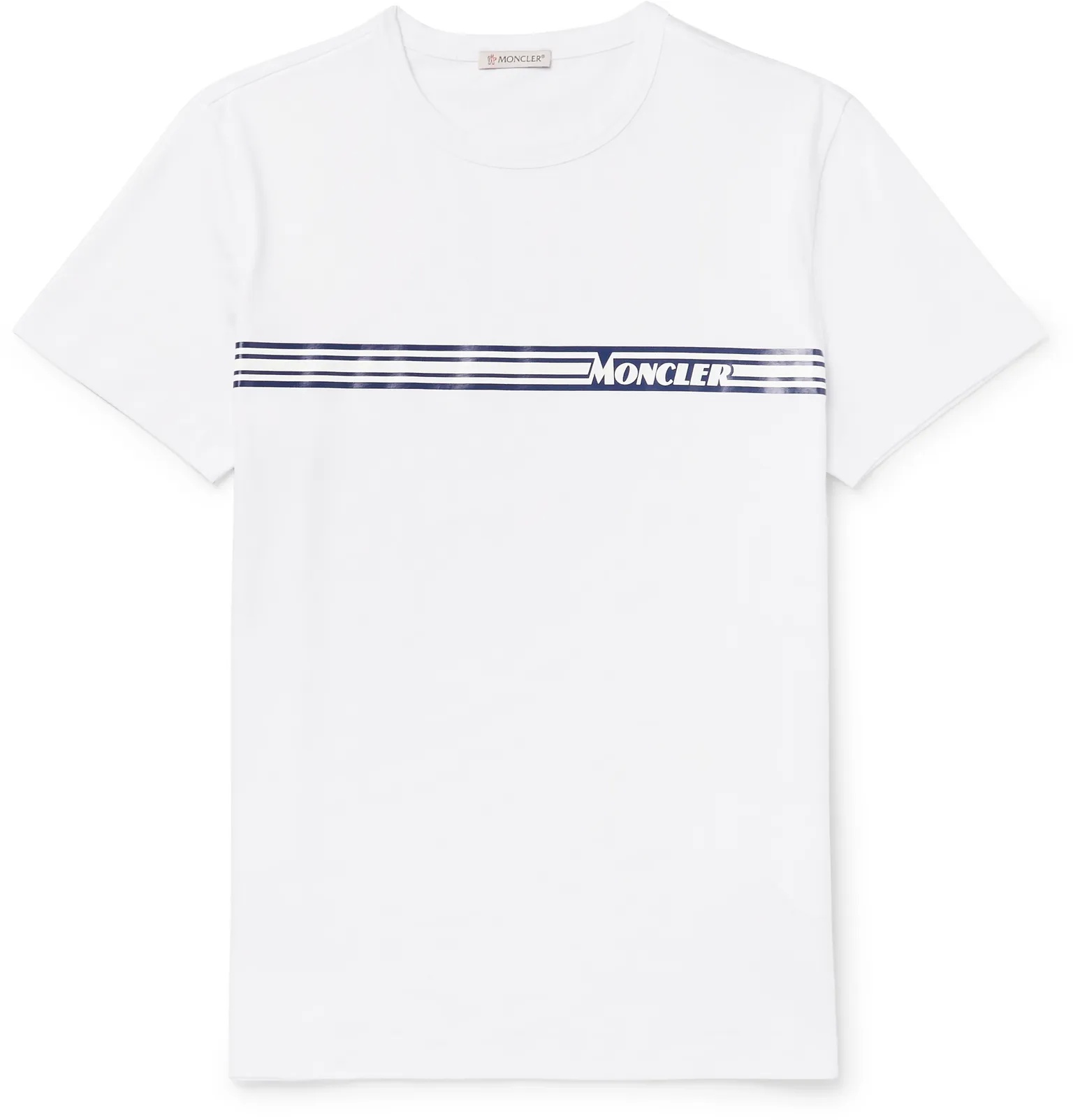 Slim-Fit Logo-Print Cotton-Jersey T-Shirt - 1