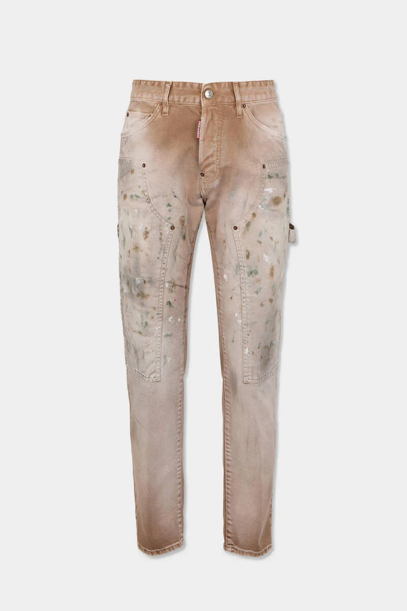 MUSHROOM FIELD TEDDY CARPENTER JEANS - 1
