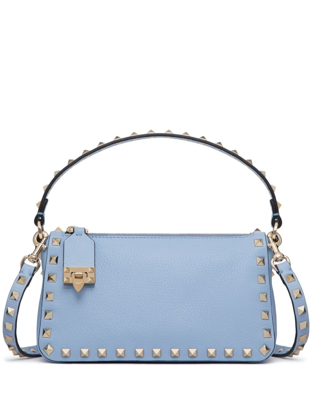 small Rockstud leather tote bag - 1