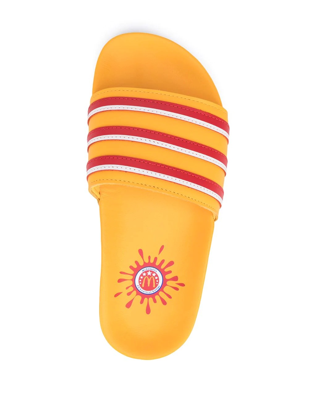 x McDonalds stripe pattern slides - 4