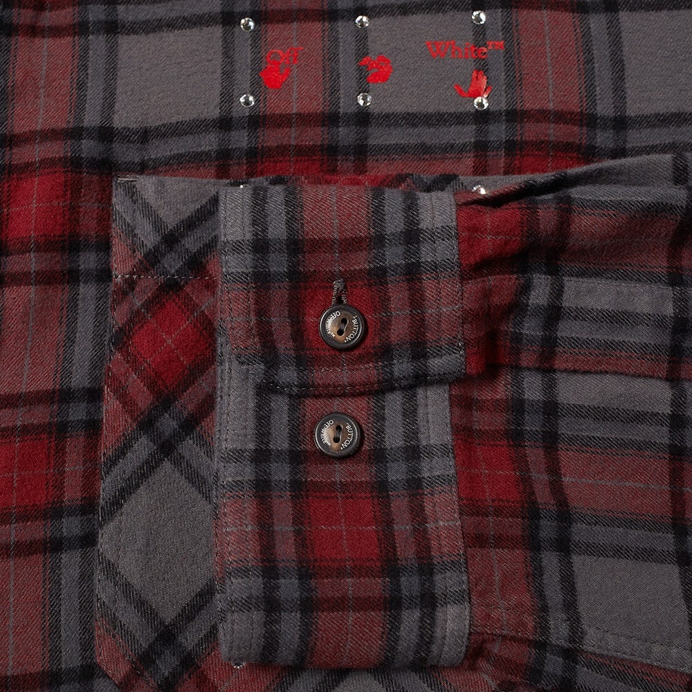 END. x Off-White  Arrows Flannel Shirt - 2