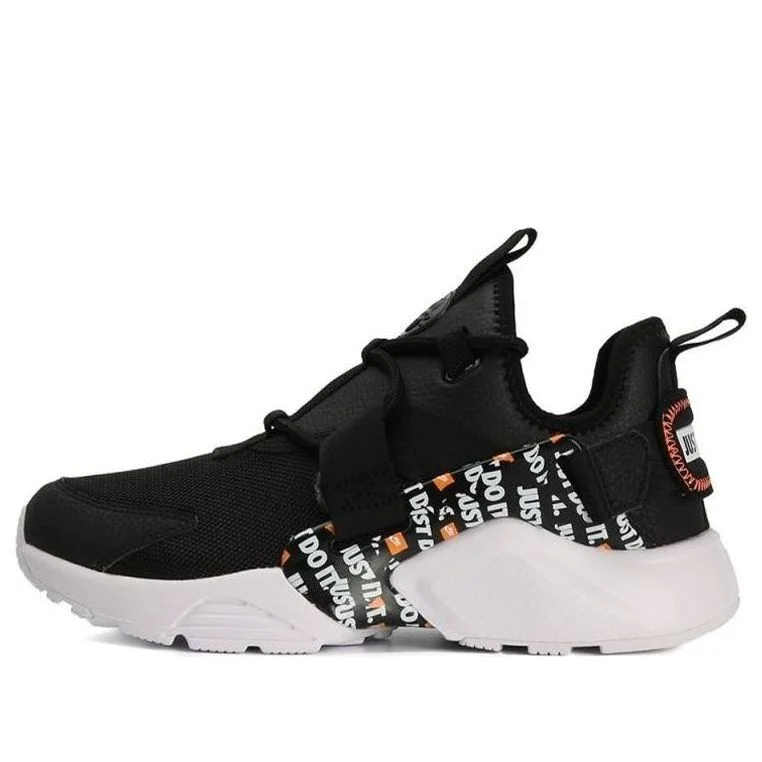 (WMNS) Nike Air Huarache City Low 'Just Do It Black' AO3140-001 - 1