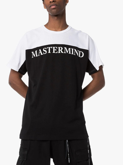 mastermind JAPAN colour block logo T-shirt outlook