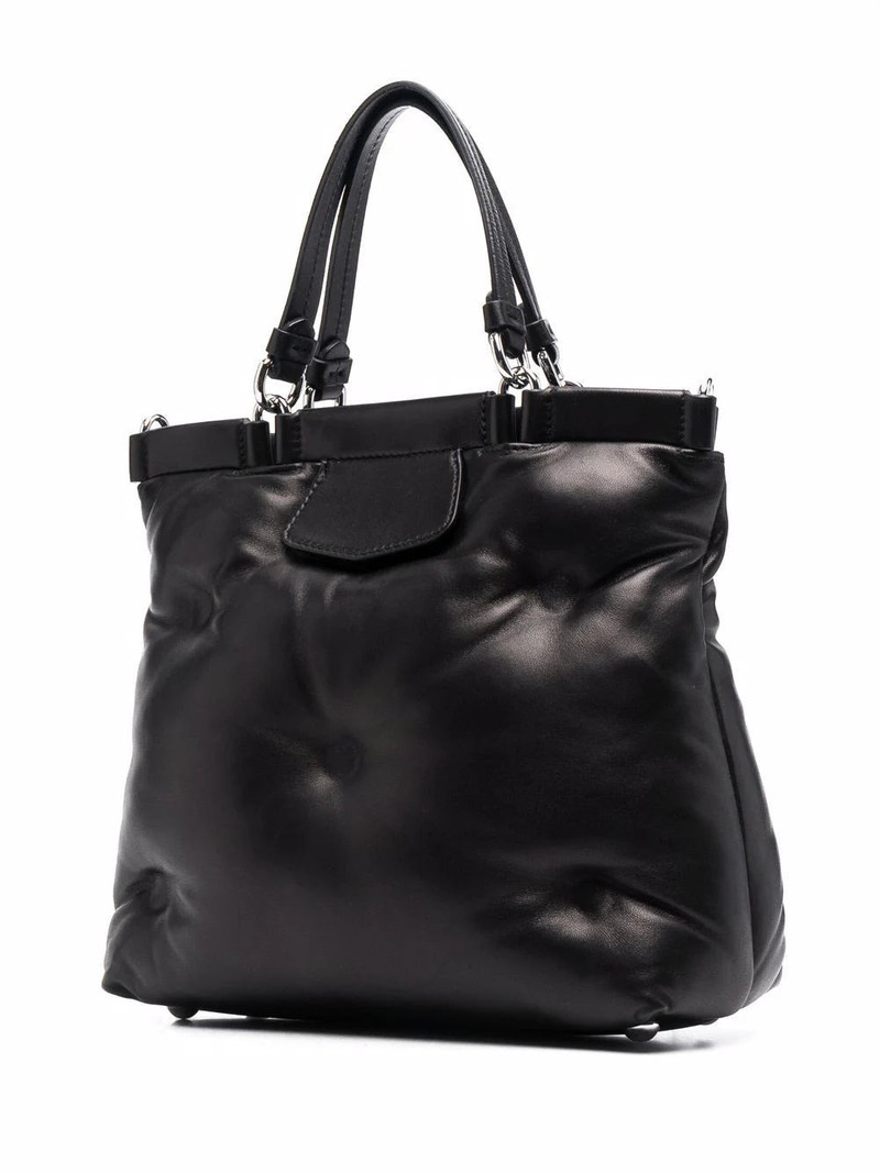 Maison Margiela GLAM SLAM SMALL SHOPPING BAG - BLACK outlook