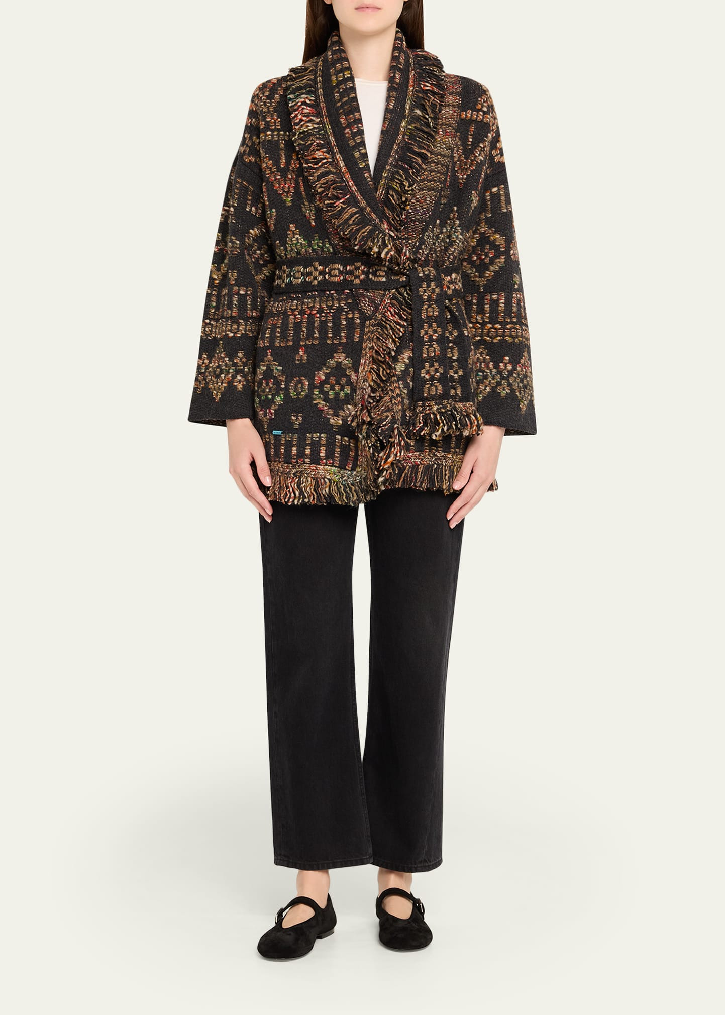 Grunge Beat Wrap Cardigan - 2