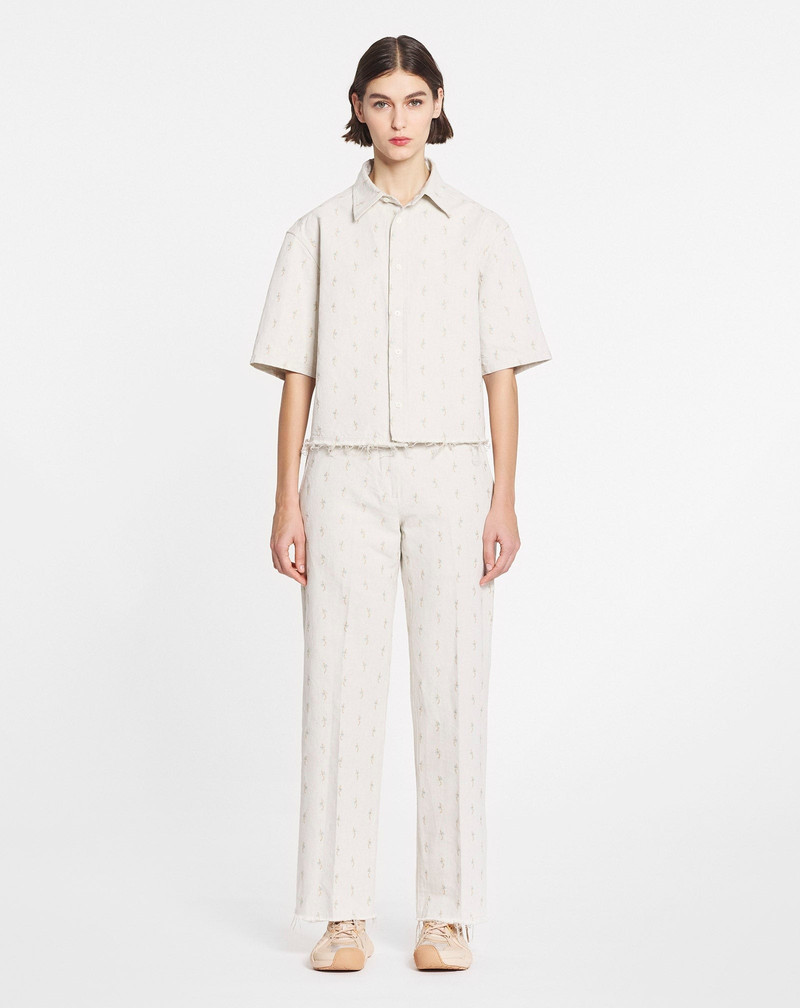 Lanvin DENIM PANTS WITH EMBROIDERY outlook