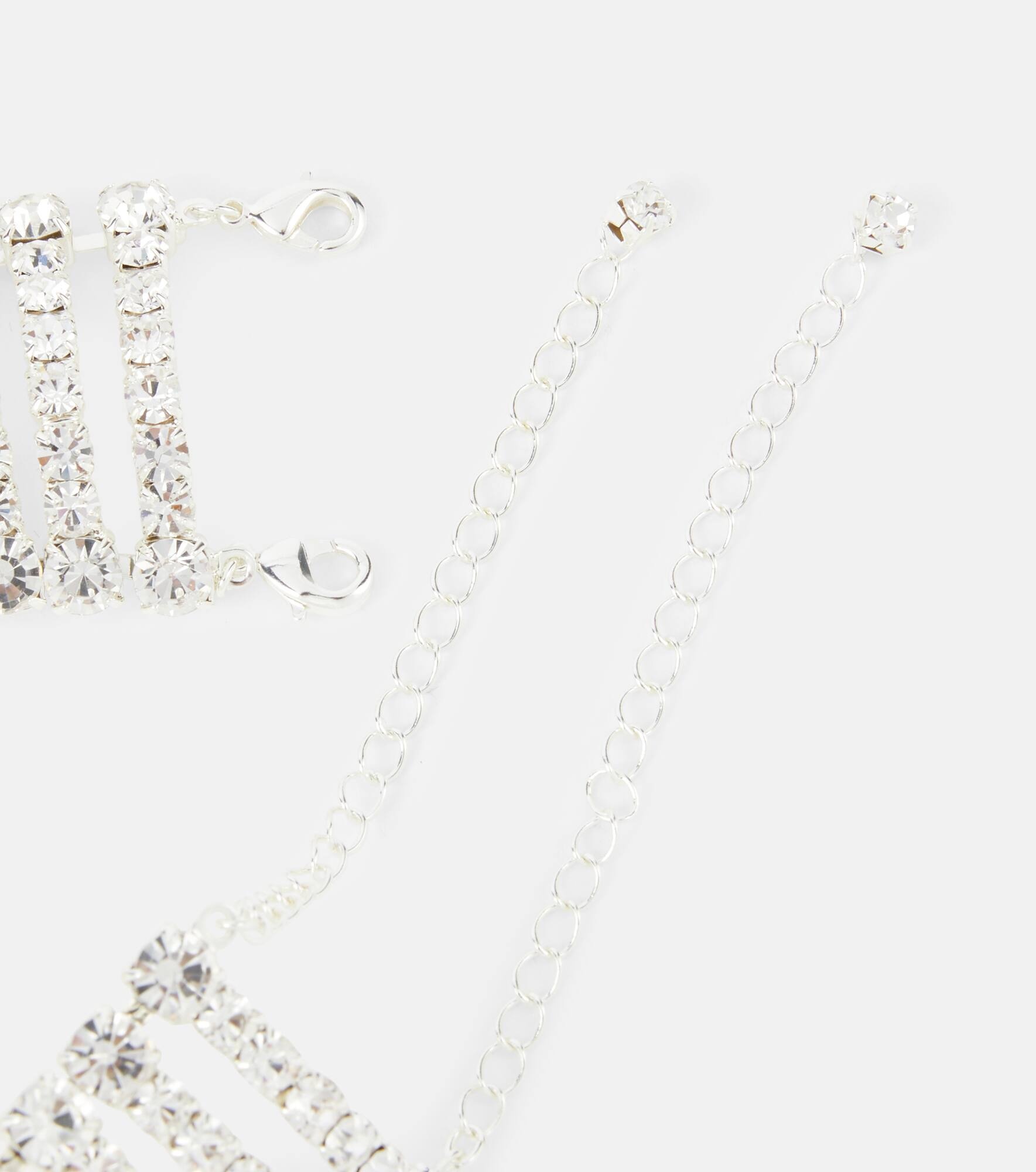 Crystal-embellished choker - 2