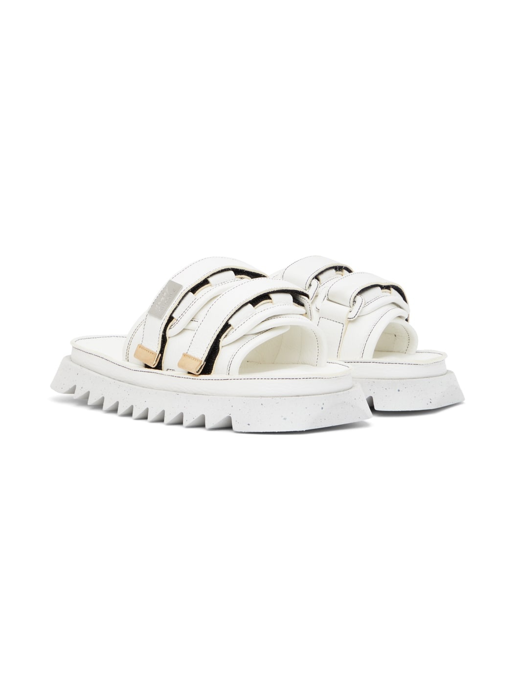 White Suicoke Edition Moto Sandals - 4