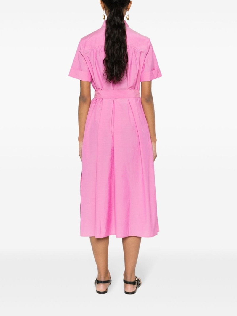 beaded belted shirt dress 4