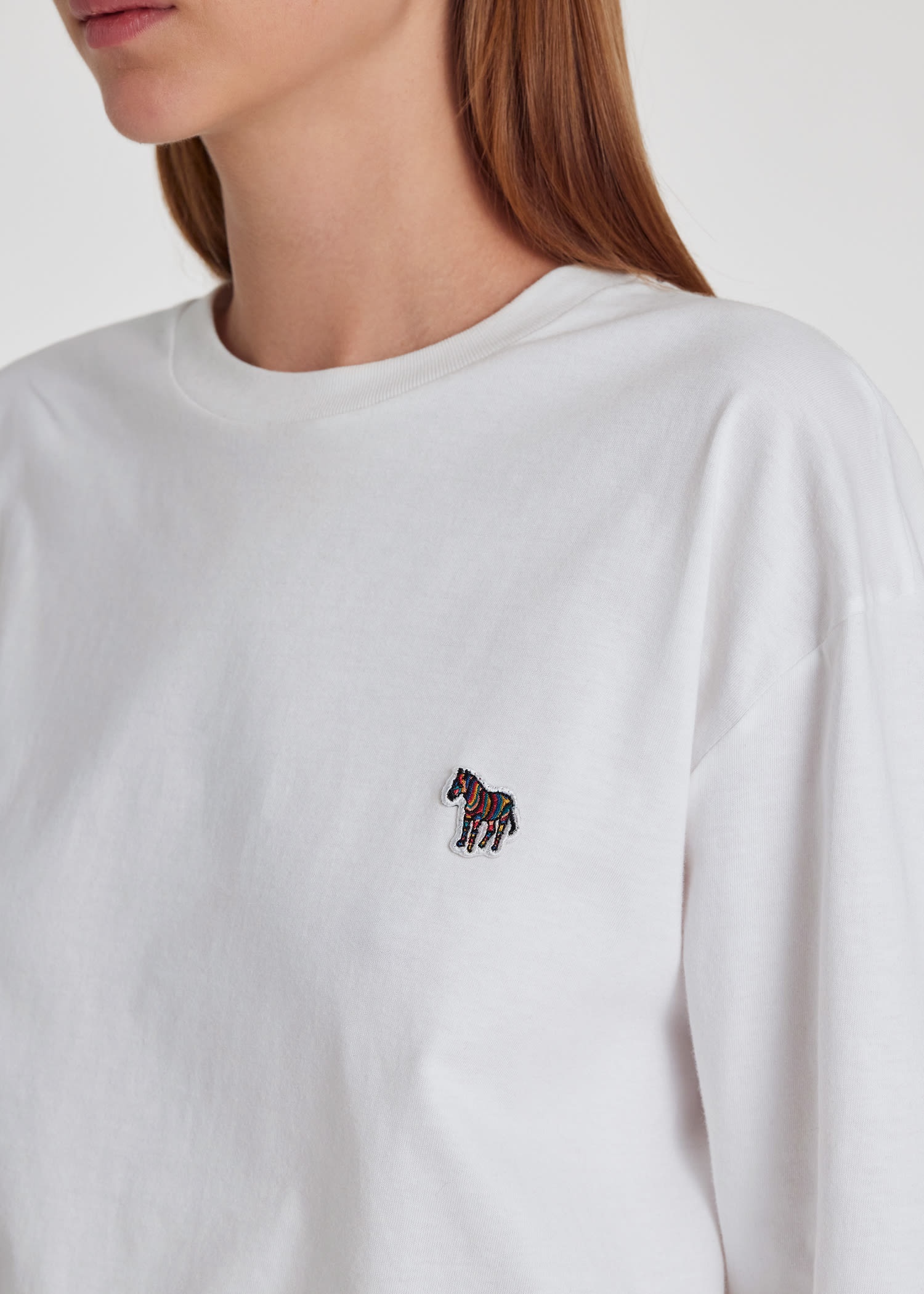 Long-Sleeve Zebra T-Shirt - 8