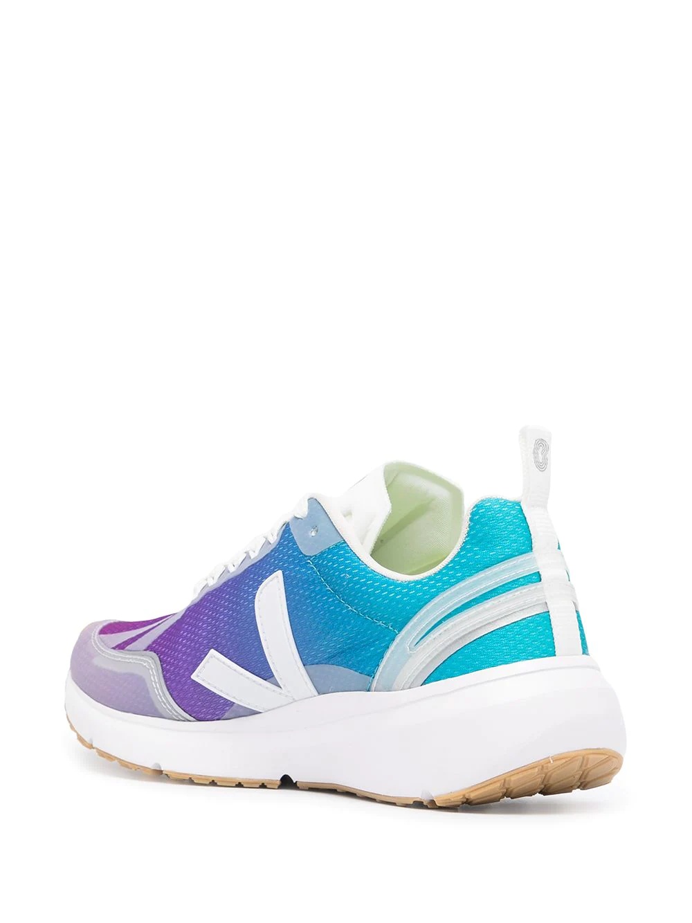 gradient-logo sneakers - 3