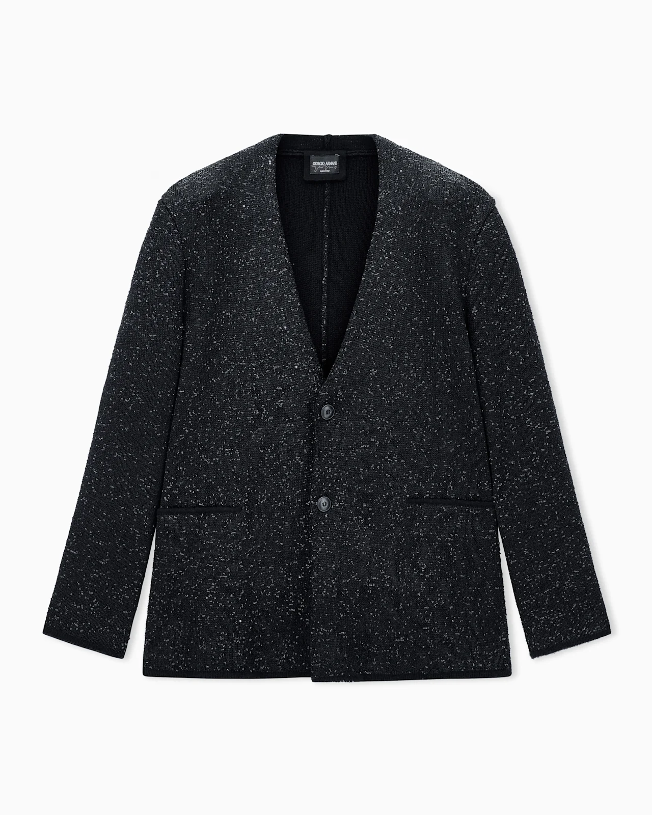 BLAZER GIORGIO'S REGULAR FIT DOUBLE KNIT CASHMERE BLEND - 1