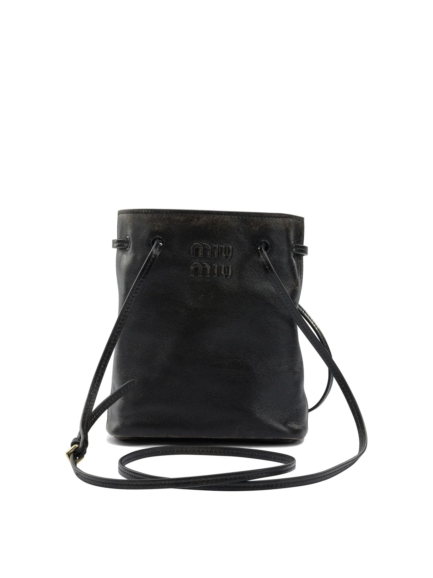 Miu Miu Nappa Leather Mini Shoulder Bag - 1