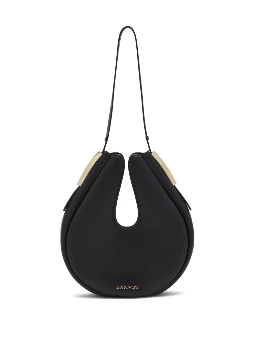 logo-lettering shoulder bag - 6
