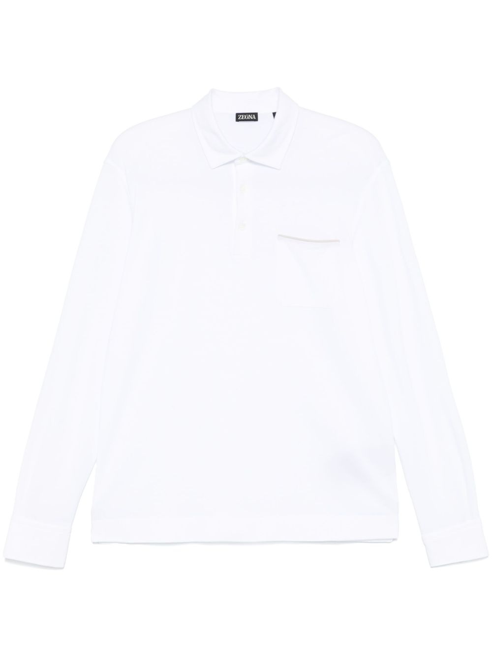 cotton polo shirt - 1