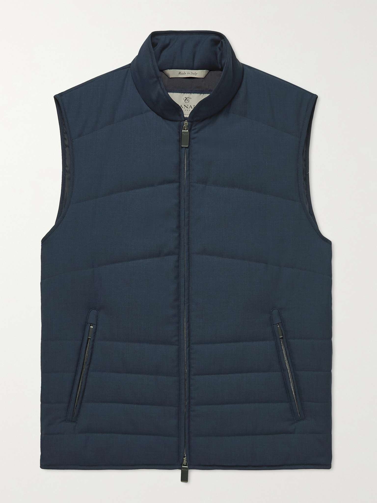 Quilted Wool Gilet - 1