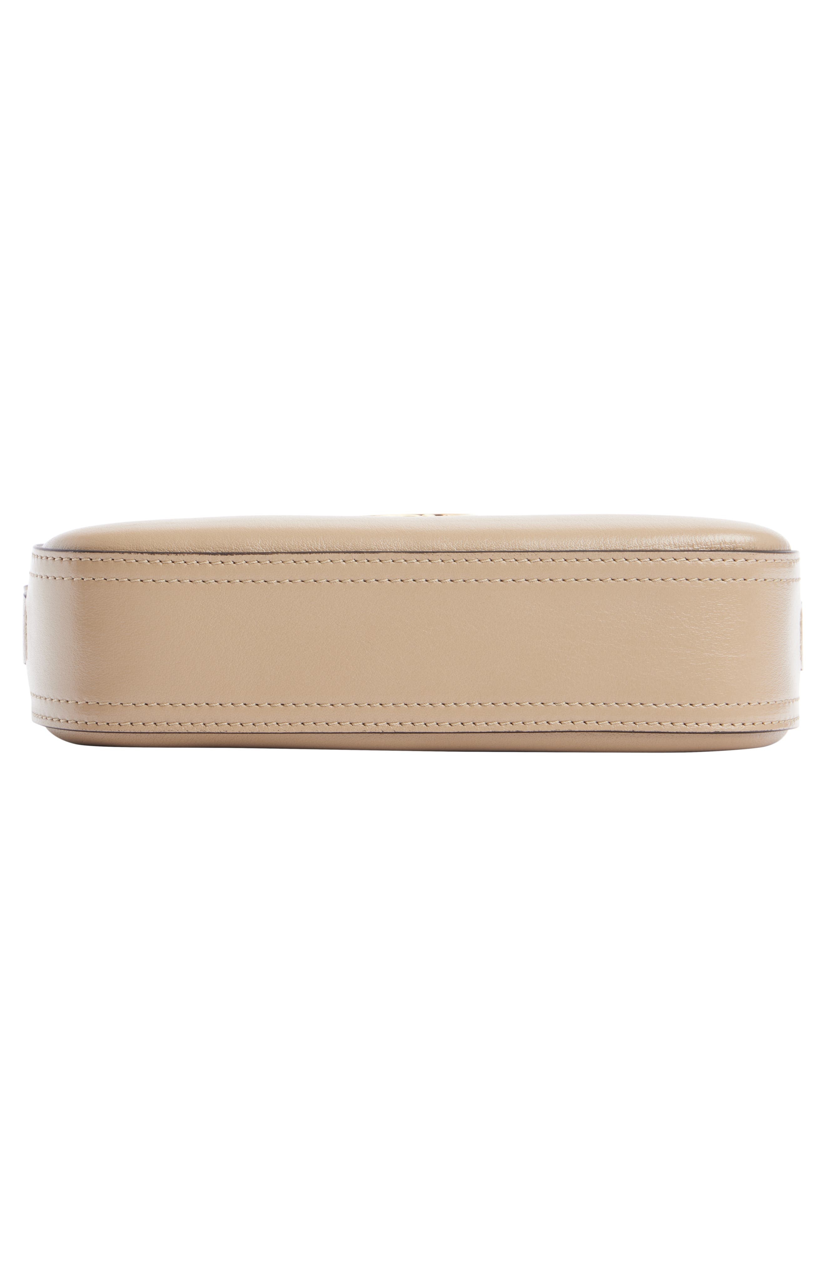 Chloé Mini Horse Medal Leather Shoulder Bag in Boyish Brown at Nordstrom - 5