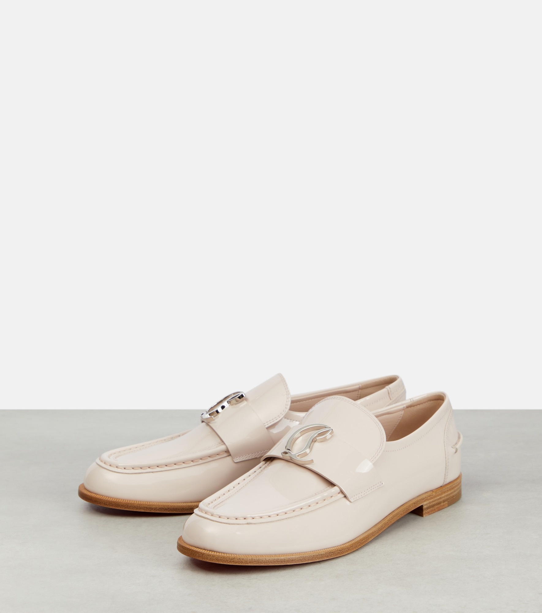 CL Moc patent leather loafers - 5