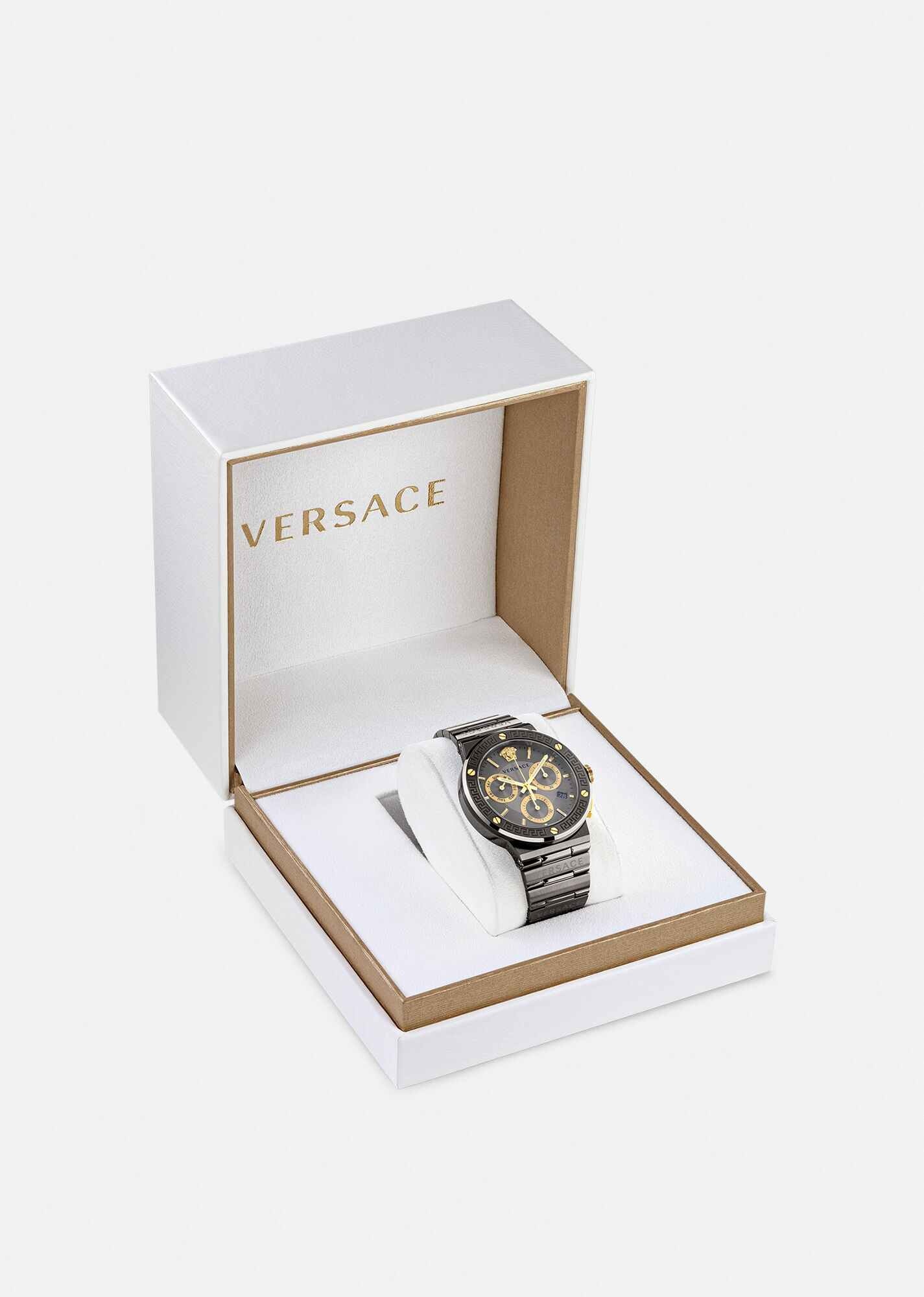 Greca Logo Chrono Watch - 4