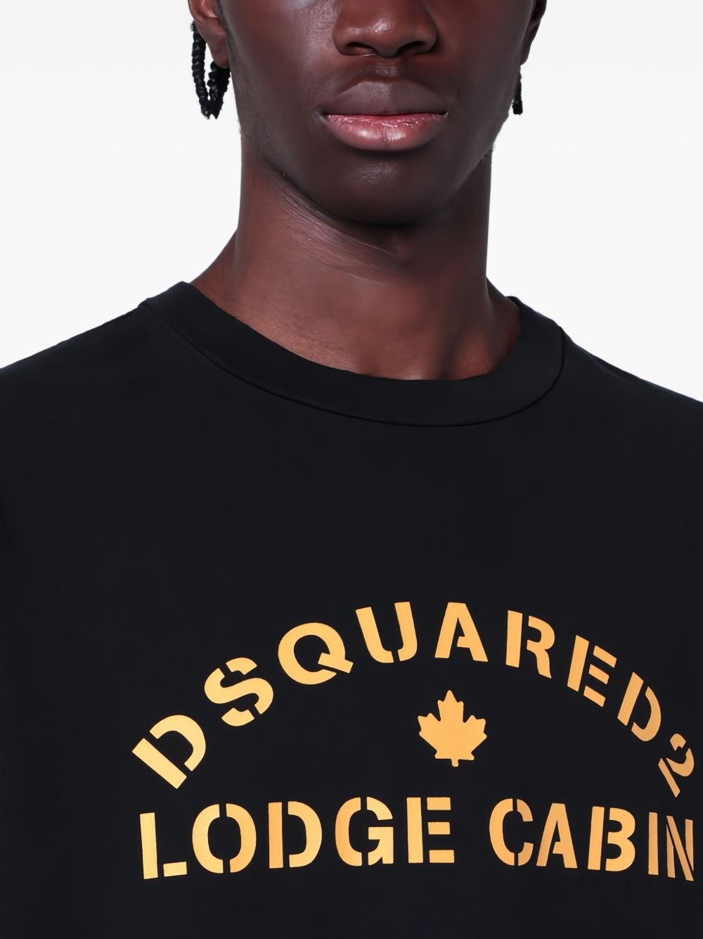 logo-print cotton t-shirt - 4
