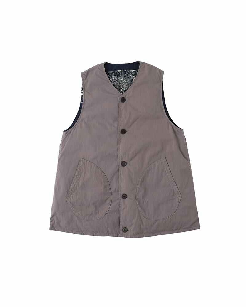 KORA DOWN VEST GREY - 1