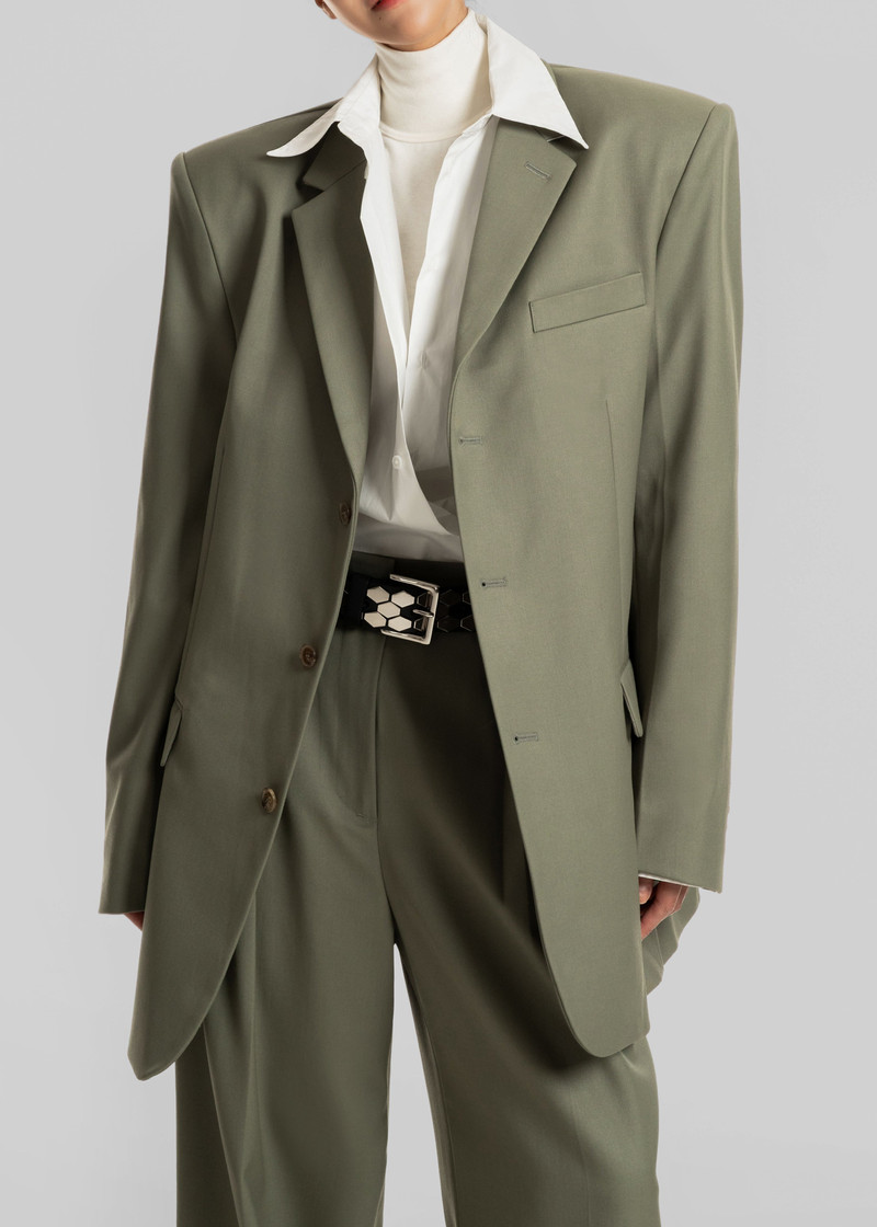 Trosa Blazer - Pale Olive 7