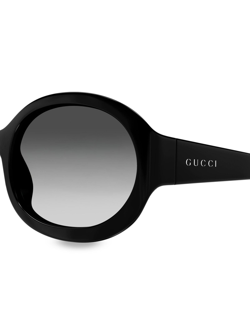 Women's 62MM Oval Sunglasses - Black 3