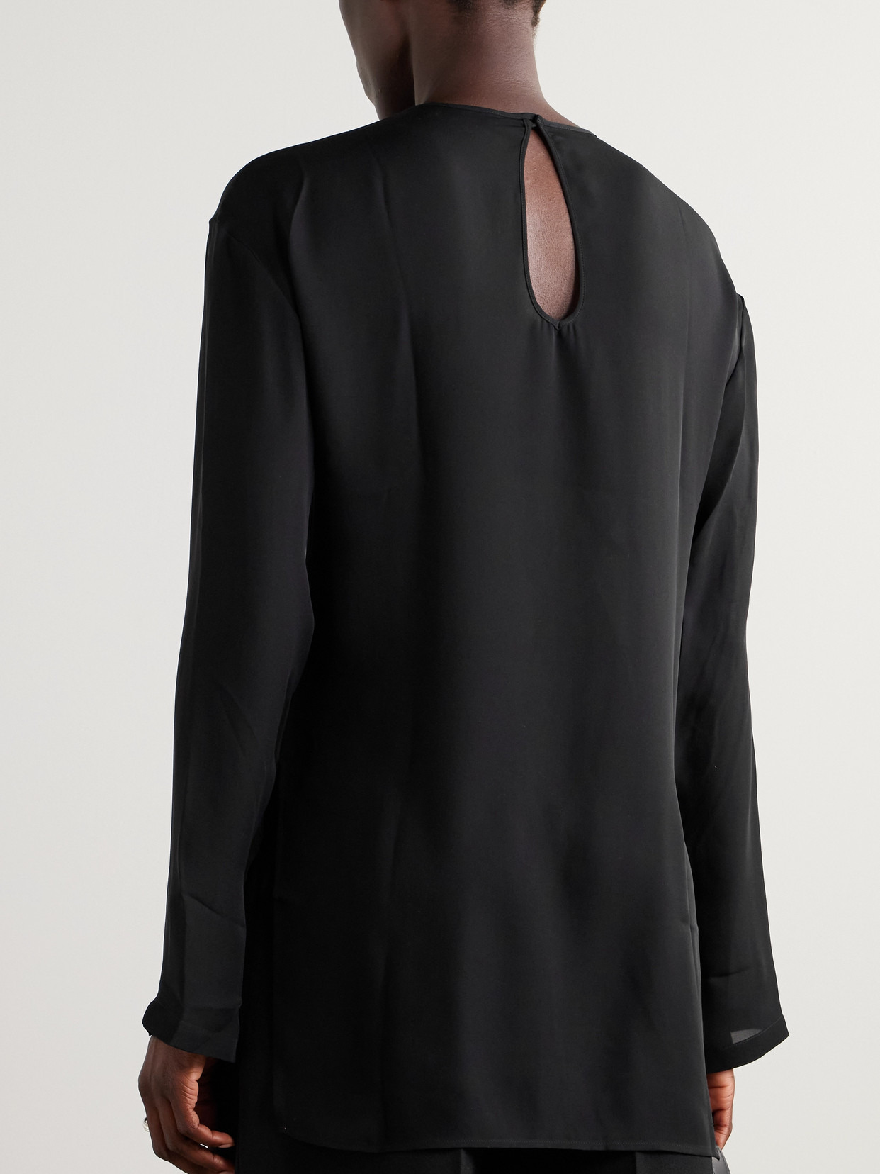 Silk-georgette Blouse - 3