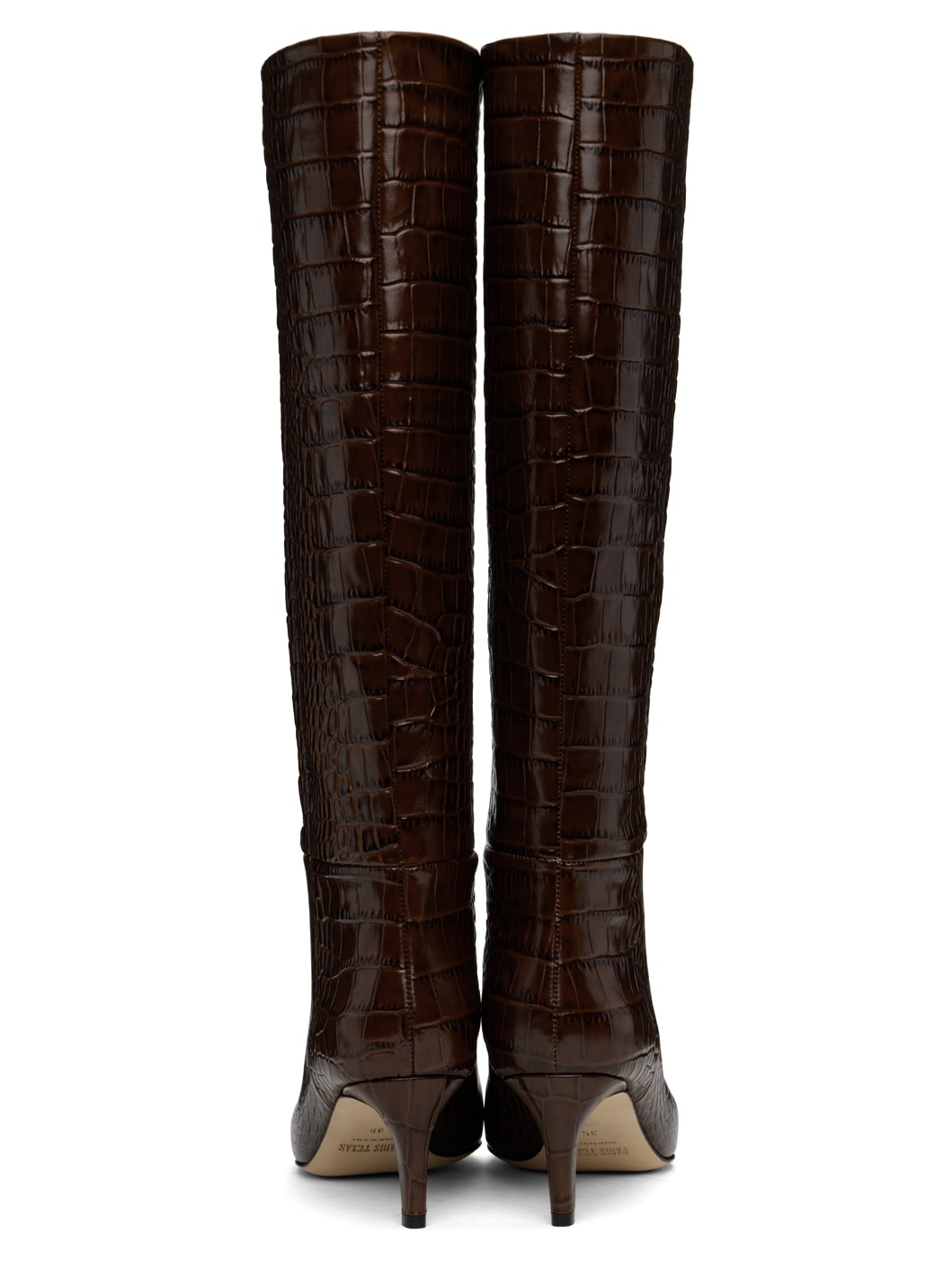 Brown Stiletto 60 Tall Boots - 2