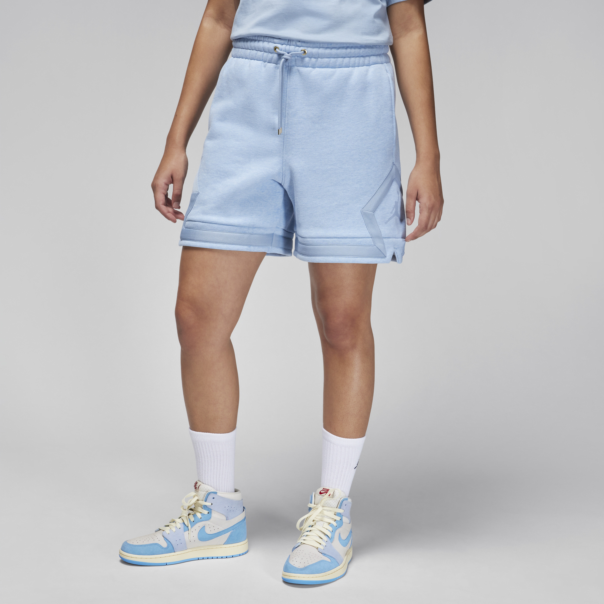 Women's Jordan Flight Fleece Diamond Shorts - 1