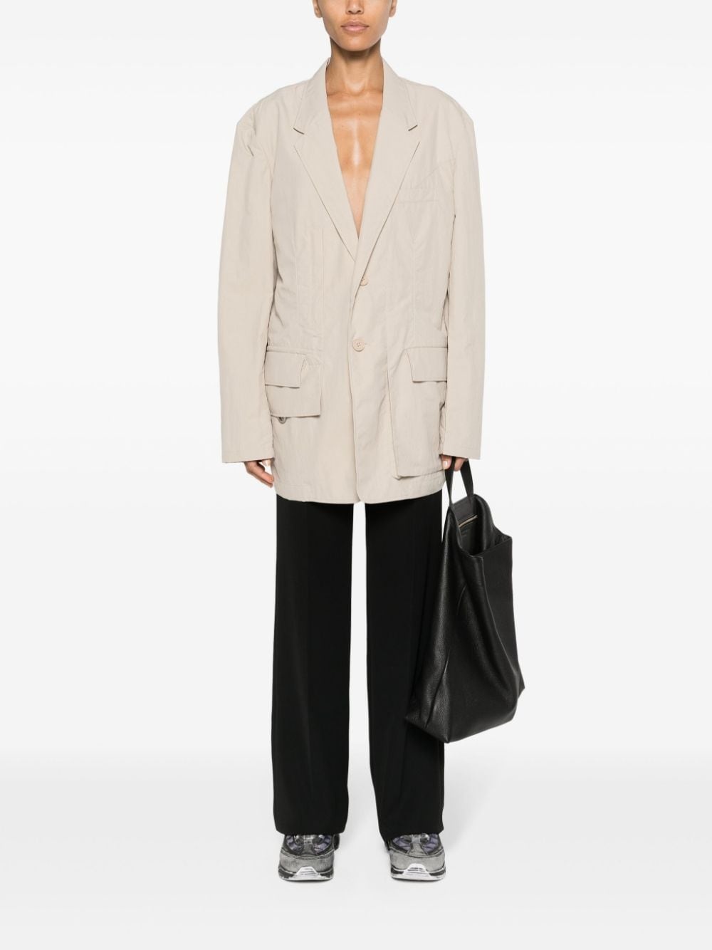 CR NYL single-breasted blazer - 3