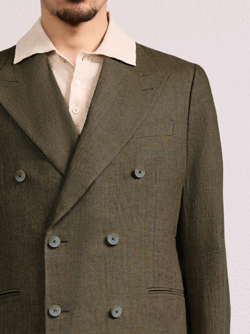 ZANINI LINEN BLAZER 4