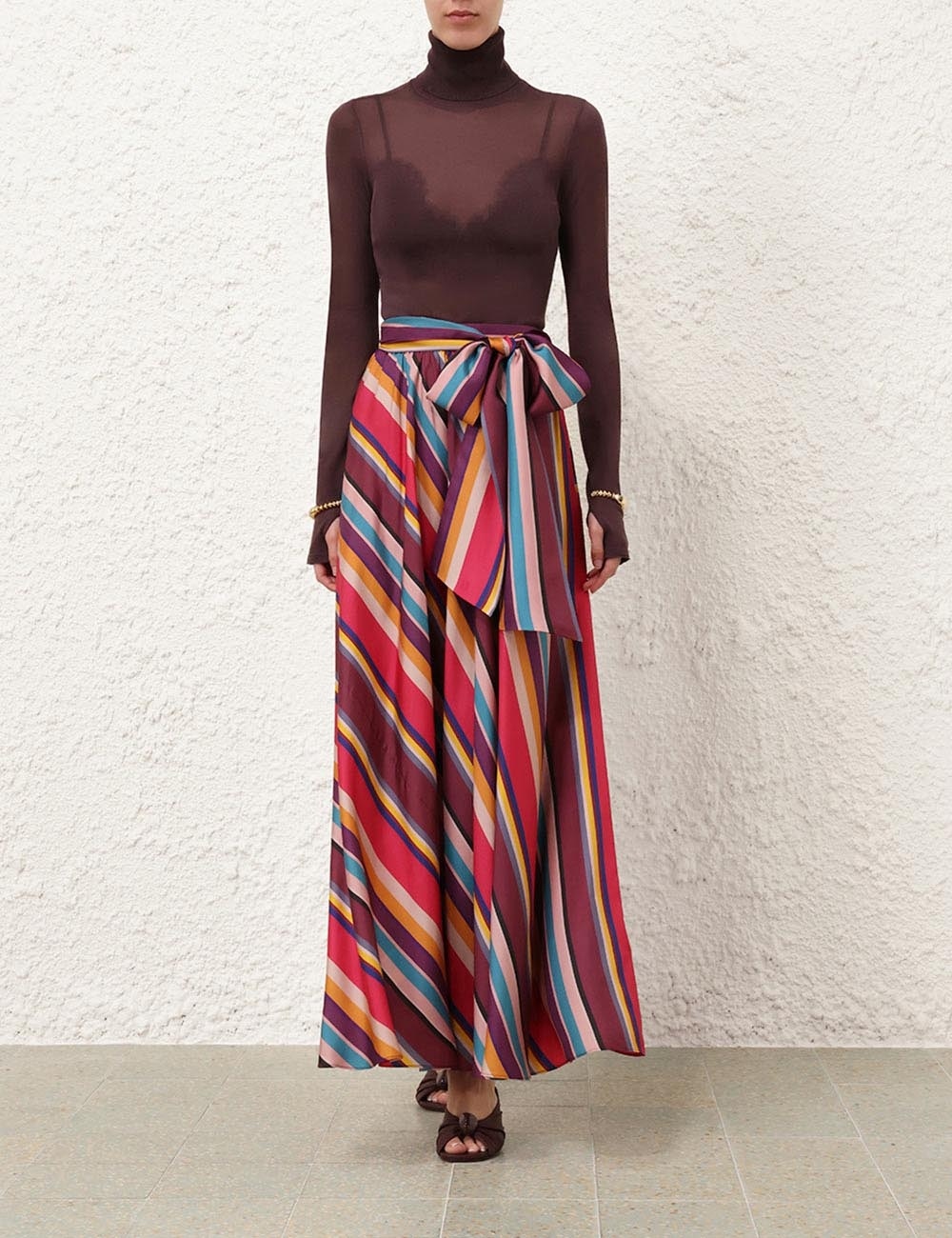 PAVILION MAXI WRAP SKIRT - 7