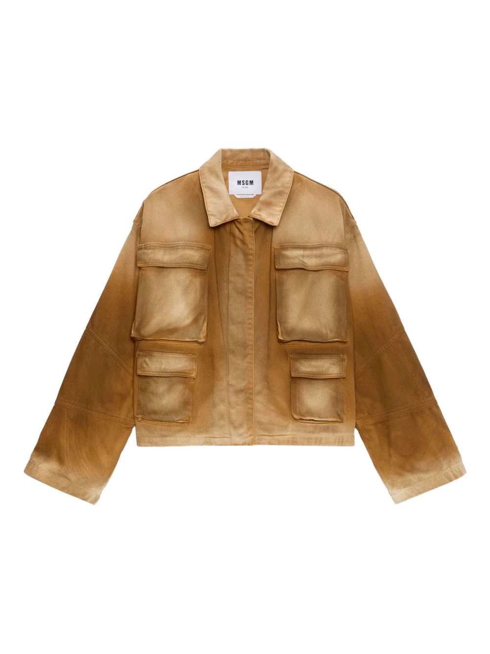 patch-pocket jacket - 1