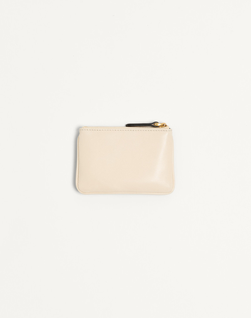 VALENTINO GARAVANI VIVA SUPERSTAR NAPPA LEATHER KEY RING 3