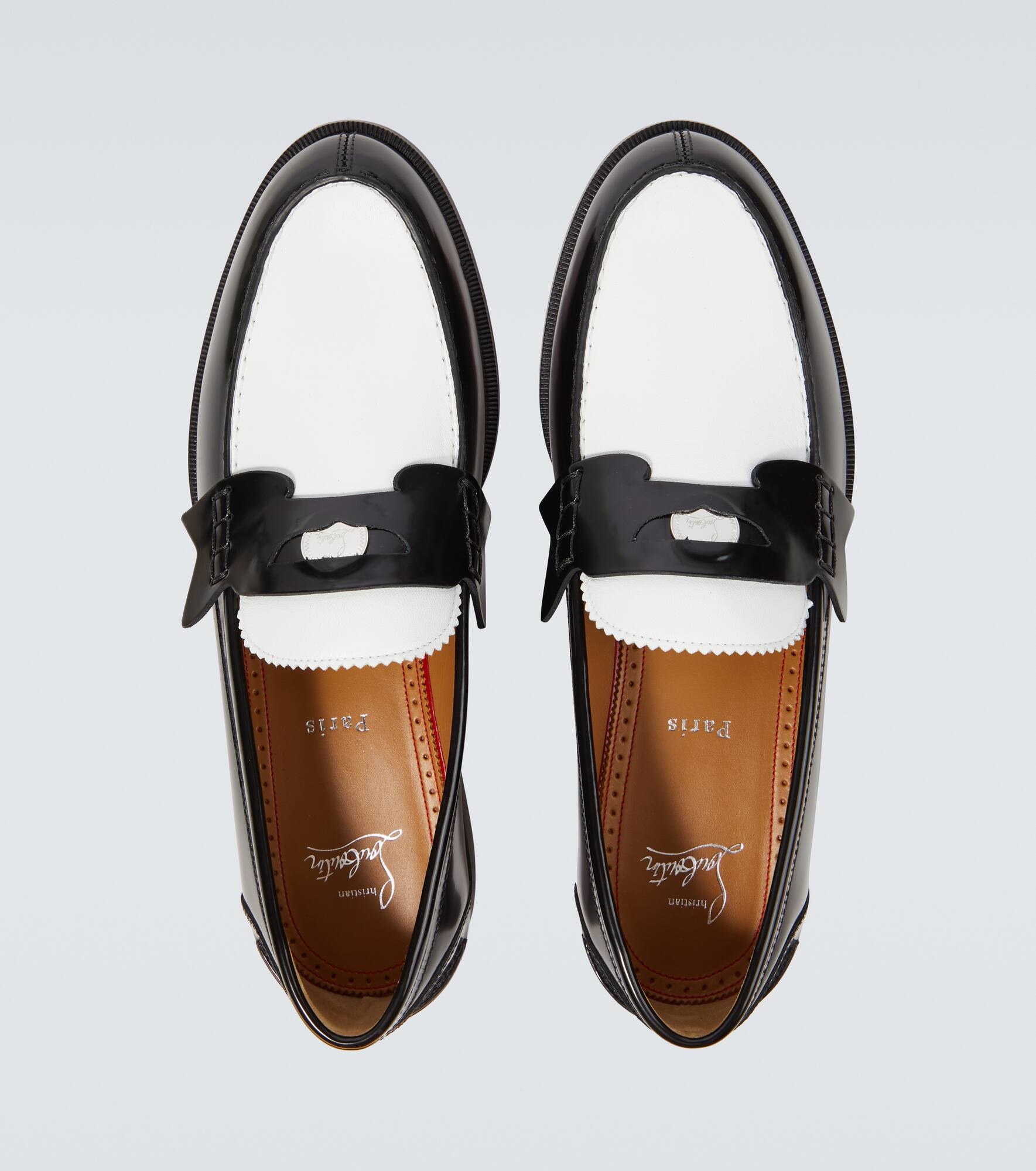 Penny leather loafers - 4
