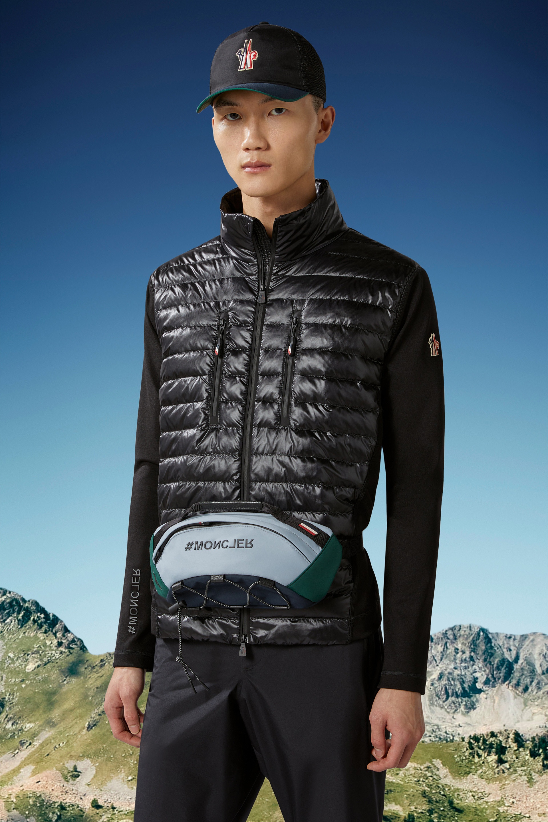 Padded Zip-Up Sweatshirt - 2