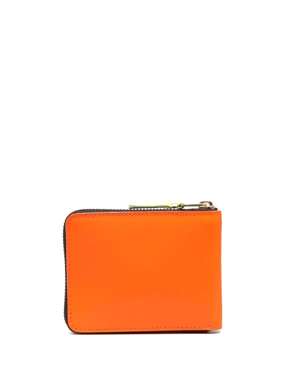 colour-block leather wallet - 2