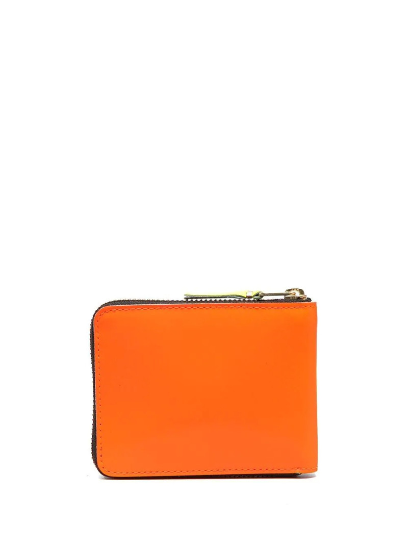 Comme Des Garçons colour-block leather wallet outlook