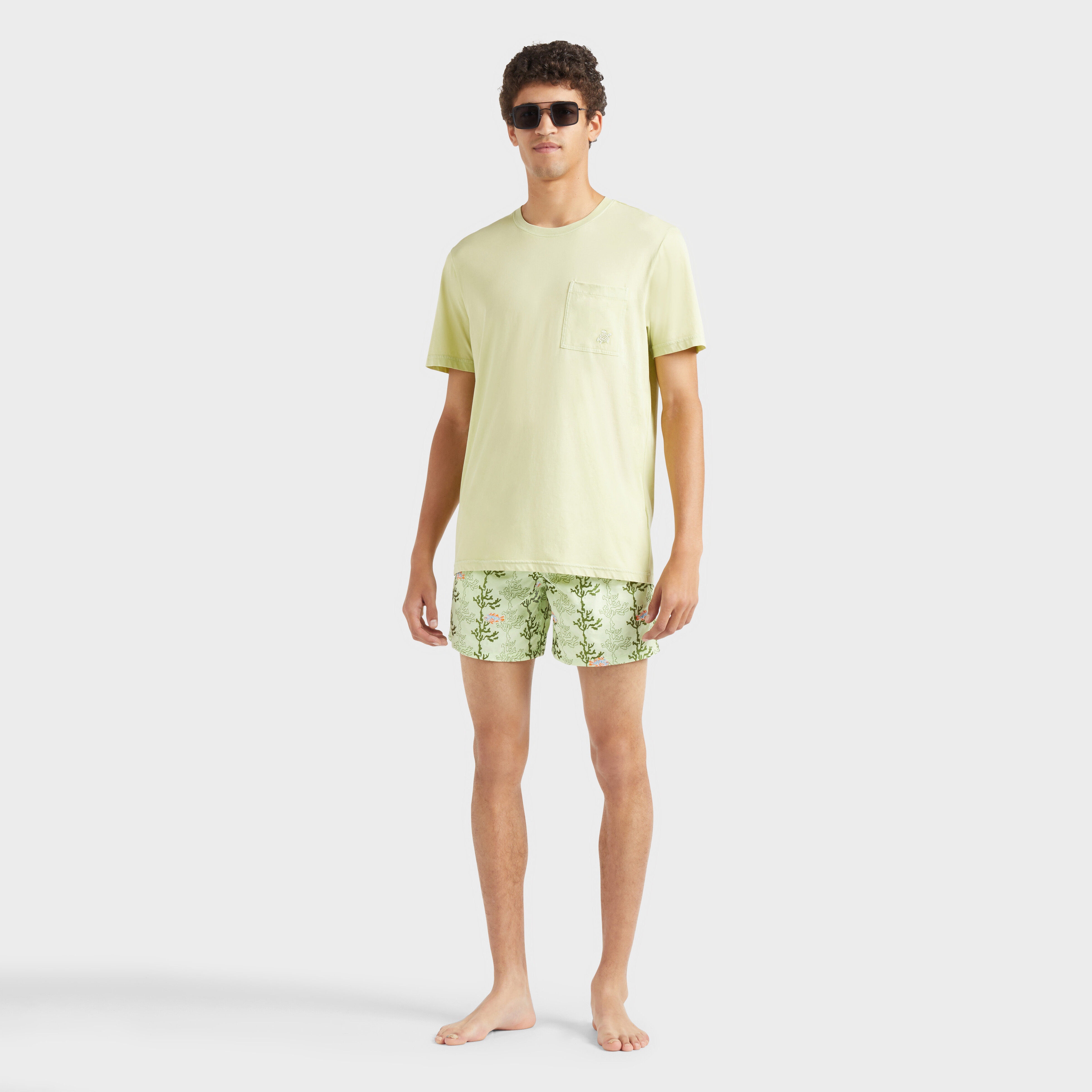 Men Solid Organic cotton T-shirt Natural Colors - 5